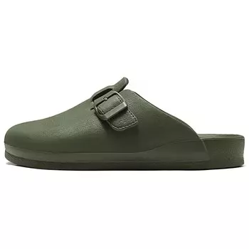 Вьетнамки мужские Оливково-зеленые Skechers