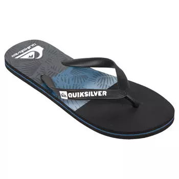 Вьетнамки мужские Quiksilver Molokai Island Vibes черный/синий/серый