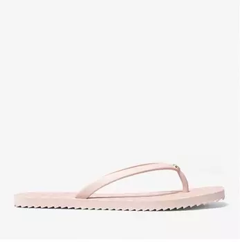 Вьетнамки с логотипом Michael Michael Kors Jinx Logo, светло-розовый