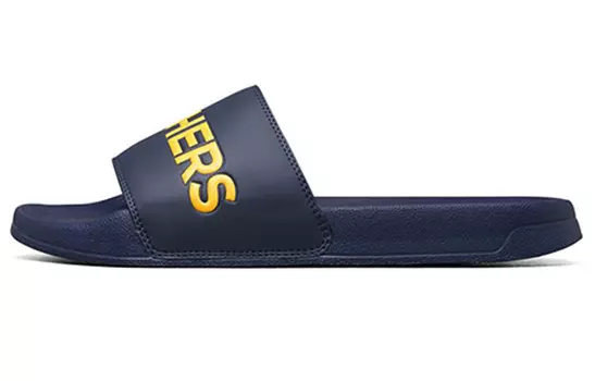 Вьетнамки Side Lines 2.0 мужские темно-синие/желтые Skechers