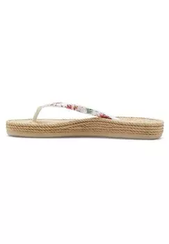 Вьетнамки South Beach Roxy, цвет white pink