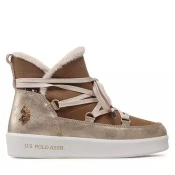 Вьетнамки U.S. Polo Assn. Vegy001a VEGY001W/BHY5 Bei, коричневый