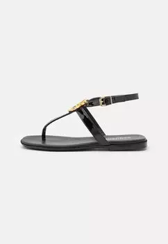 Вьетнамки Unisex Dsquared2, цвет black/gold