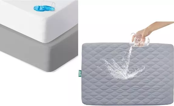 В комплект входят 2 простыни и одна стеганая водонепроницаемая наматрасница для манежа, совместимая с Graco Pack n Play & Dream On Me и Pamo Babe. Biloban