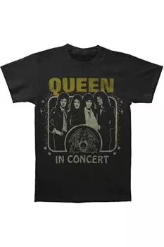В концертной футболке Queen, черный