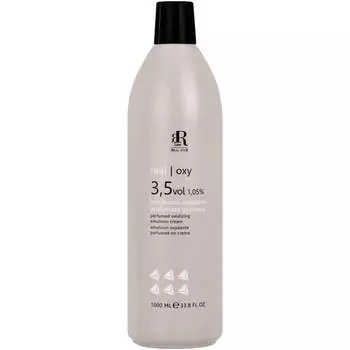 В крем-краске для волос, ароматный и нежный, не раздражает 1000мл RR Perfumed Vol 3.5 Oxydant 1,05%, RR Line