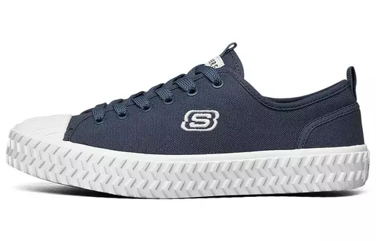 V"lites Canvas Shoes Women's Low-top Navy Skechers