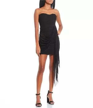 В. Мини-платье San Francisco со складками и драпировкой по бокам I.N. San Francisco, черный