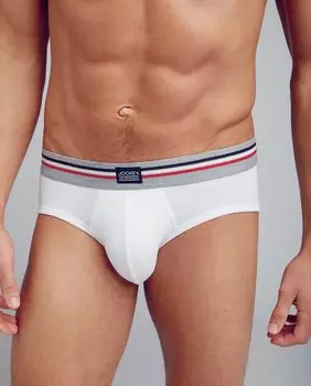 В наборе 3 мужских трикотажных труса разных цветов Jockey, мультиколор