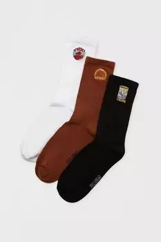 В наборе 3 пары высоких носков Arizona. PULL&amp;BEAR