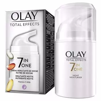В одном, увлажняющий ночной крем Olay, 7