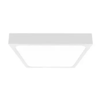 V-Tac VT-8618 Светодиодный потолочный светильник - 18 Вт - Белый - 6500 К - Квадратный - Подходит для ванных комнат