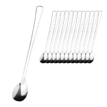 В упаковке 12 ложек для газировки и лонг-дринков СТОКГОЛЬМ, нержавеющая сталь 18/10 Esmeyer