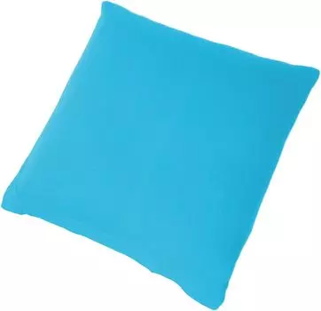 В упаковке 2 чехла на подушки 40 х 60 см, трикотаж, однотонный хлопок, бирюзовый Buymax