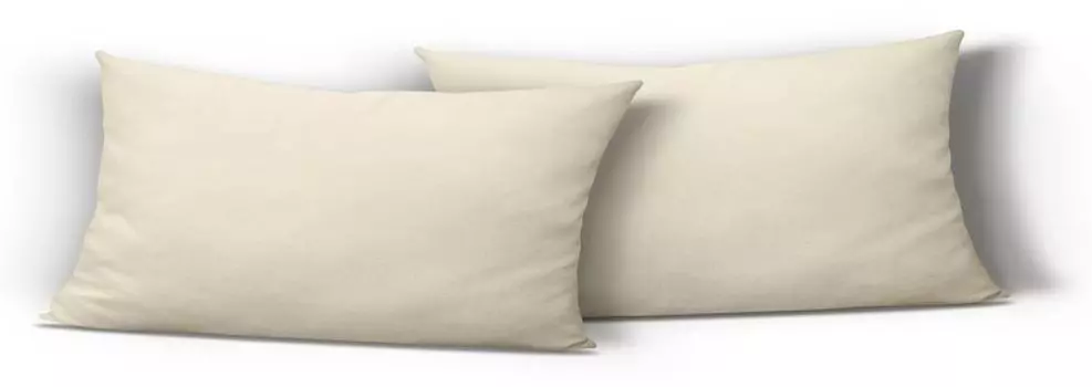 В упаковке 2 наволочки 40 x 80 см, комплект из натурального однотонного хлопкового джерси One-Home