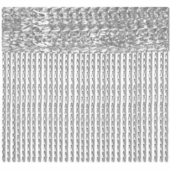 В упаковке 2 ниточные шторы, размер: 90х240, цвет: черный. Bestlivings, серебро