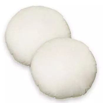 В упаковке 2 подушки-наполнители Подушка с круглыми перьями диаметром 60 см Подушка для тикинга Подушка-наполнитель Внутренняя подушка Haus und Deko