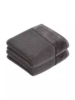 В упаковке 2 полотенца Pure бренда Vossen 50 х 100 см.