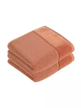 В упаковке 2 полотенца Pure бренда Vossen 60 x 110 см.