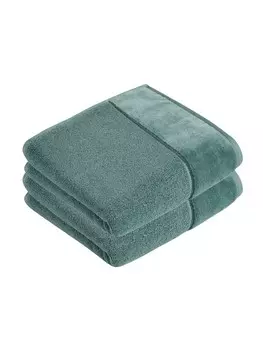 В упаковке 2 полотенца Pure бренда Vossen 60 x 110 см.