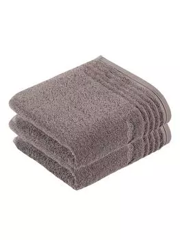 В упаковке 2 полотенца Vienna Style Supersoft марки Vossen 50 х 100 см.