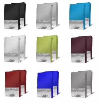 В упаковке 2 простыни из микрофибры с комплектом резинок по всему периметру, размер: 180 x 200 см - 200 x 200 см, цвет: королевский One-Home