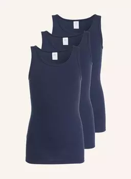 В упаковке 3 майки. Sanetta, синий