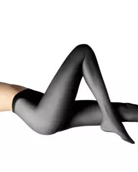 В упаковке 3 трусика в 3 конвертах Love 8 Collant гладкий матовый плотностью 8 ден Hyd, черный