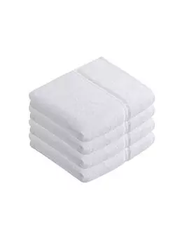 В упаковке 4 полотенца Belief бренда Vossen 50 х 100 см.