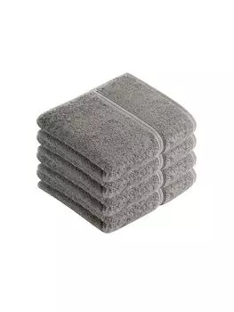 В упаковке 4 полотенца Belief бренда Vossen 50 х 100 см.