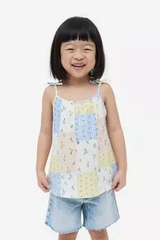В упаковке 5 топов из хлопкового джерси H&M