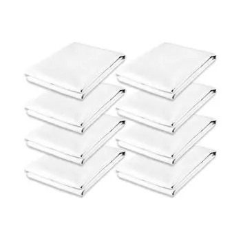 В упаковке восемь дорожных полотенец Largo 40x80, коричневые, 90 % полиэстер, 10 % нейлон, 200 г/м. CelinaTex