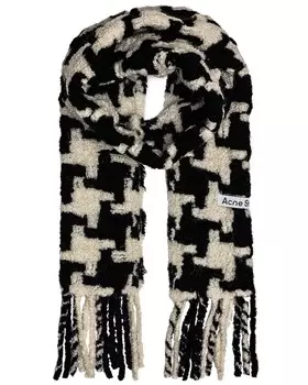 Вадик Шарф Acne Studios, белый/черный