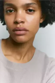 Вафельная пижама сверху и снизу H&M, розовый