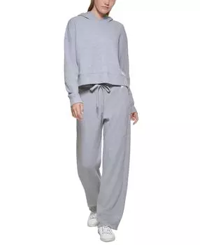 Вафельная толстовка с капюшоном Calvin Klein, мульти