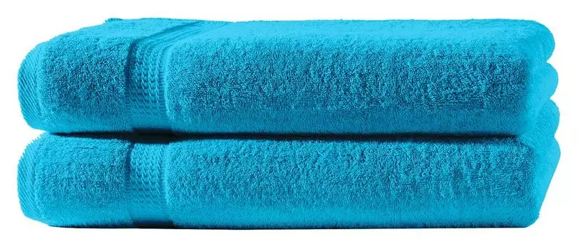 Вафельное одеяло WOHNWOHL l покрывало l одеяло l 100% хлопок l сертификат kotex, цвет: кремовый, размер: 150 x 200 см One-Home, бирюзовый