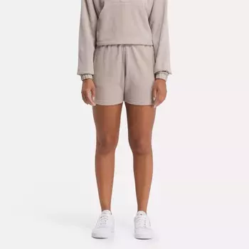 Вафельные шорты Classics Wardrobe Essentials Reebok, пыльно-серый