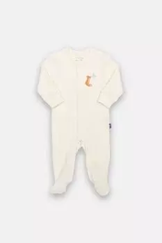 Вафельный комбинезон Baby Fox и Dove Kite, белый