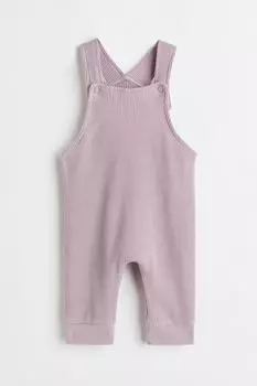 Вафельный комбинезон H&amp;M, фиолетовый