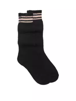 Вафельный носок Victoria'S Secret, черный