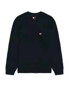 Вафельный свитер Tommy Jeans, синий