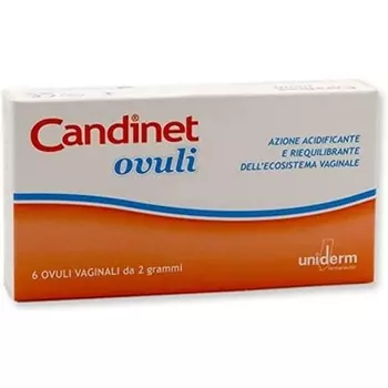 Вагинальные Семяизвержения Candinet 6 Штук Uniderm