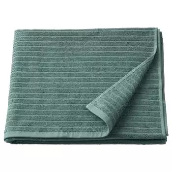 VGSJN ВОГШЁН Банное полотенце, серо-бирюзовый, 70x140 см IKEA