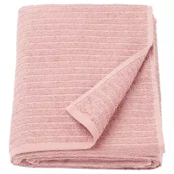 VGSJN ВОГШЁН Простыня банная, светло-розовый, 100x150 см IKEA