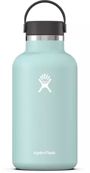 Вакуумная бутылка Hydro Flask с широким горлышком и гибкой крышкой, синий