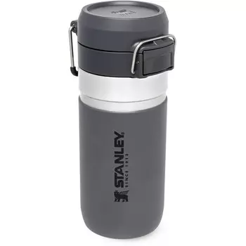 Вакуумная бутылка Quick Flip Water 0,47 л Stanley, серый