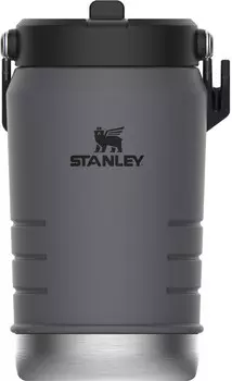 Вакуумный кувшин для воды Stanley IceFlow с откидной крышкой, серый