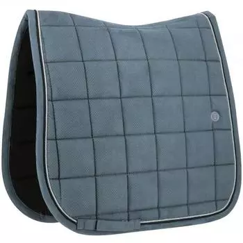 Вальтрап SUÈDE джинсовый синий EQUITHÈME, голубой / бледно-голубой / бледно-голубой