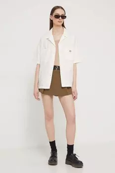 VALE SHIRT W рубашка из хлопка Dickies, бежевый