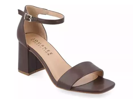 Valenncia Сандалии Journee, Mahogany Dark Brown